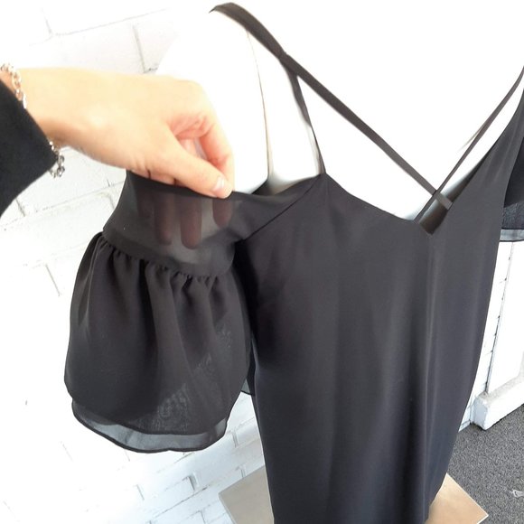 💣NWOT ALL SAINTS Ruffle Dress - Picture 8 of 11